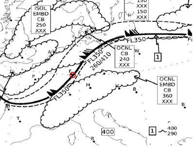 Significant Weather Chart Europe