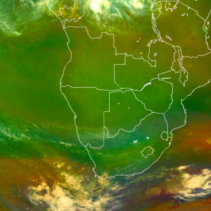 Warm air mass